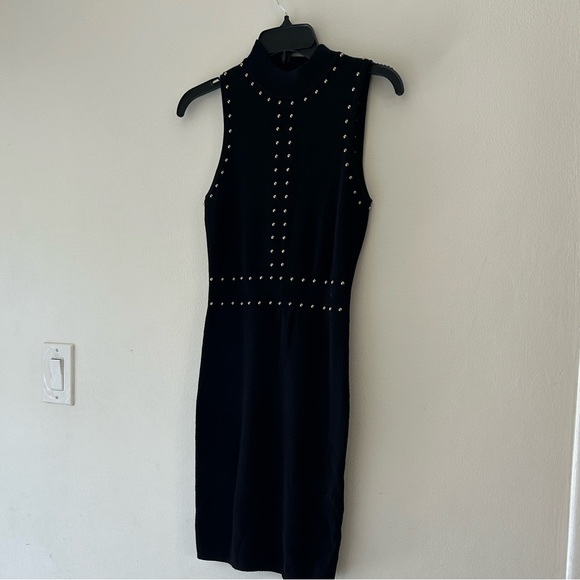 Guess Black Sweater with Gold Accents - Picture 3 of 7